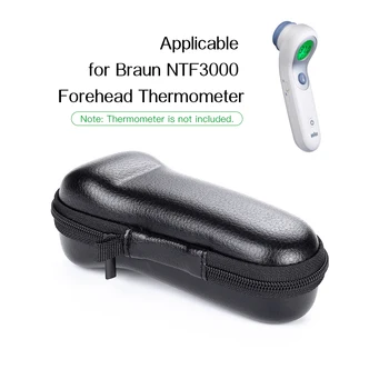 Forehead Thermometer Storage Bag for NTF3000 Hard Case with Leather Surface Shockproof Waterproof Odorless Carrying Case
Forehead Thermometer Storage Bag for NTF3000 Hard Case with Leather Surface Shockproof Waterproof Odorless Carrying Case