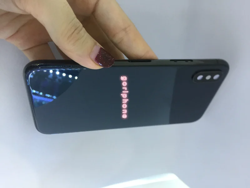 for iphoneX original quality shiny jet black Housing with real gold Frame with glass back with name customzied
for iphoneX original quality shiny jet black Housing with real gold Frame with glass back with name customzied