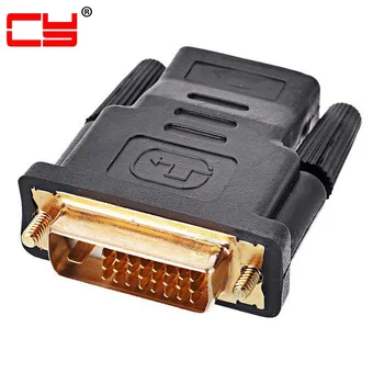 10pcs/lot Dightal DVI Male to HDMI Female Video Convertor Adapter HDTV 1080p Video
10pcs/lot Dightal DVI Male to HDMI Female Video Convertor Adapter HDTV 1080p Video
