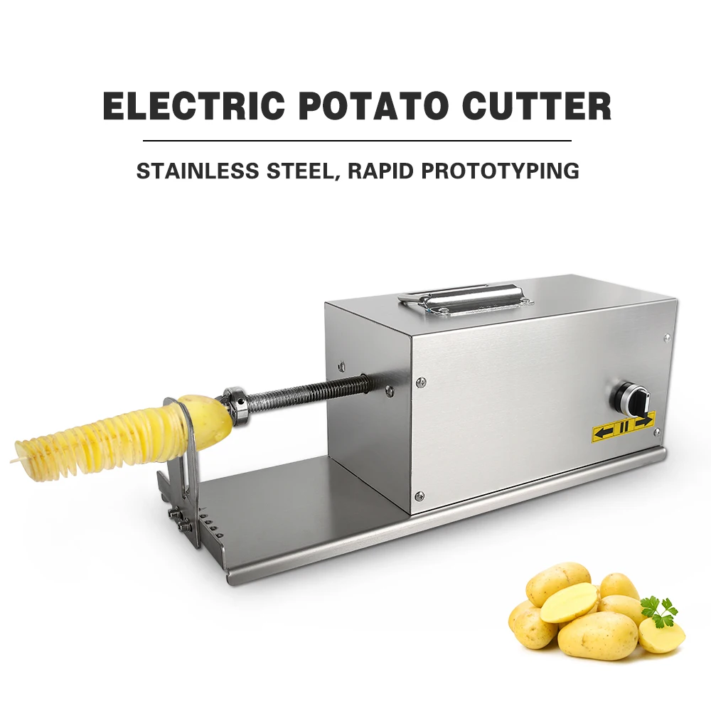 ITOP Commercial Electric Spiral Potato Slicer With Counter Vegetable Fruit Cutter DIY Twisted Potato Cutter Machine
ITOP Commercial Electric Spiral Potato Slicer With Counter Vegetable Fruit Cutter DIY Twisted Potato Cutter Machine
