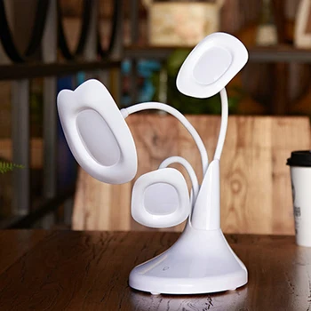 Three Heads Desk Lamp 3 Modes Dimming Bedside Table Lamp Rechargeable USB Lamp Touch Senser Night Light Study Lamp
Three Heads Desk Lamp 3 Modes Dimming Bedside Table Lamp Rechargeable USB Lamp Touch Senser Night Light Study Lamp