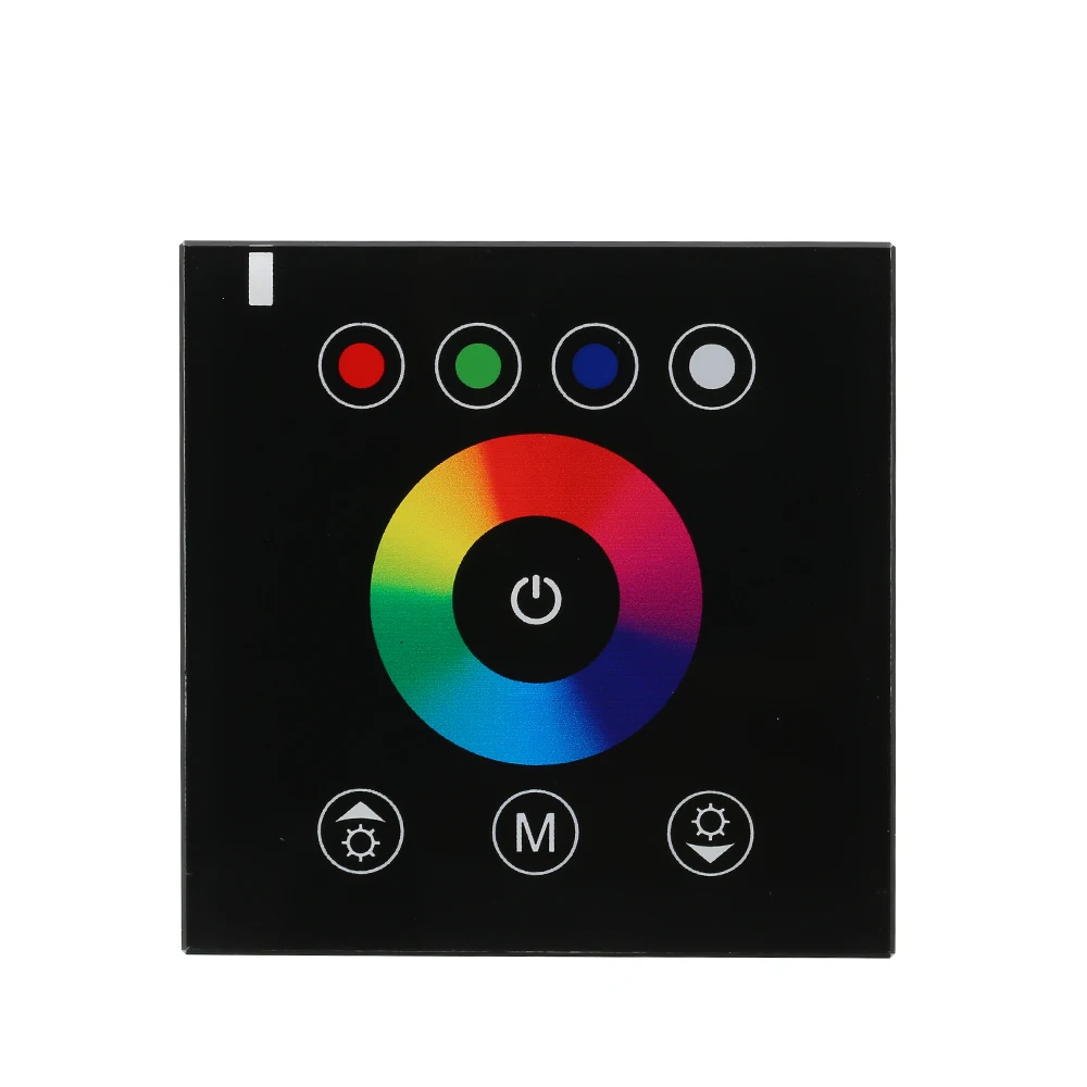 LED Glass Touch Panel RGBW Dimmer Controller Wall Mounted Color Adjuster DC12V-24V for Hotel Home Club Decoration
LED Glass Touch Panel RGBW Dimmer Controller Wall Mounted Color Adjuster DC12V-24V for Hotel Home Club Decoration