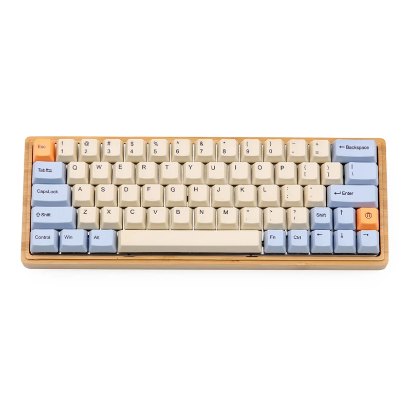 64 Key OEM Profile Dye-sub PBT Keycaps Keycap Set for GK64 Mechanical Keyboard Keycap for Gaming Keyboard Only Sell-Keycap
64 Key OEM Profile Dye-sub PBT Keycaps Keycap Set for GK64 Mechanical Keyboard Keycap for Gaming Keyboard Only Sell-Keycap