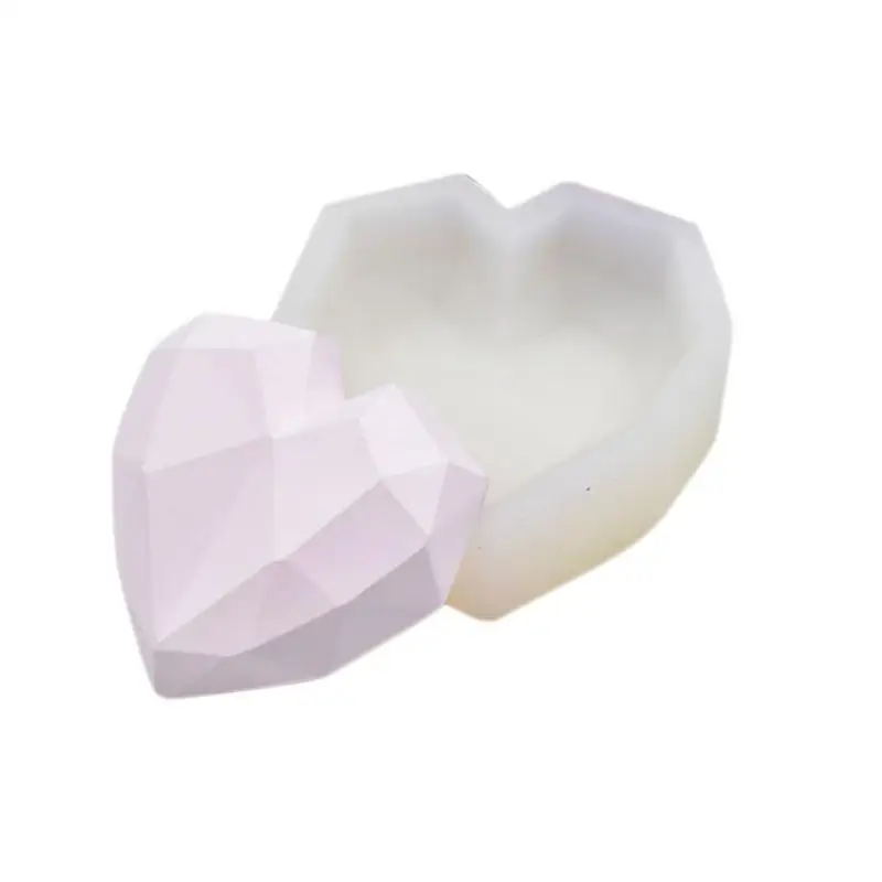 Geometric Heart Shaped Silicone Fondant Biscuit Mould DIY Cookie Chocolate Baking Tool Handmade Soap Clay Cake Decorative Mold
Geometric Heart Shaped Silicone Fondant Biscuit Mould DIY Cookie Chocolate Baking Tool Handmade Soap Clay Cake Decorative Mold