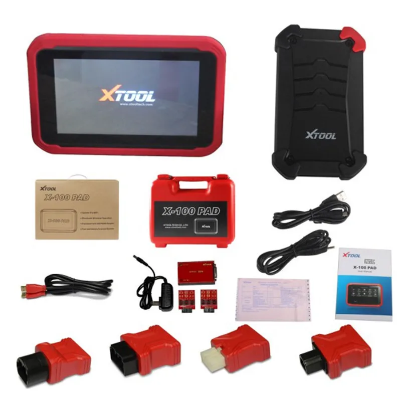100% Original XTOOL X-100 PAD Tablet Key Programmer with EEPROM adapter Support oil rest & Odometer Adjustment X100 PAD
100% Original XTOOL X-100 PAD Tablet Key Programmer with EEPROM adapter Support oil rest & Odometer Adjustment X100 PAD