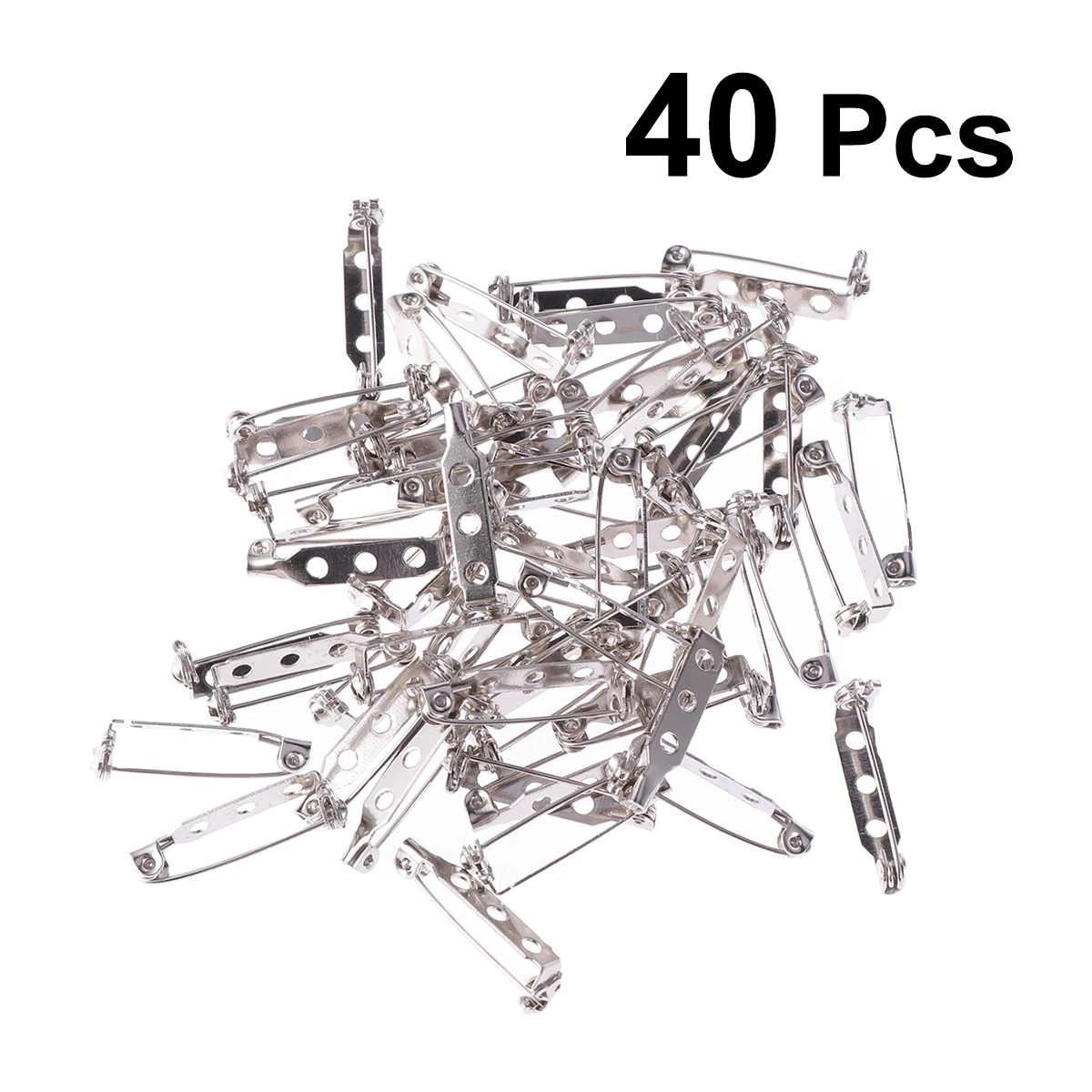 40PCS Safety Pins Heavy Duty Handmade DIY Pin Fastener Brooch Jewelry Accessories with Lock for School Home Office
40PCS Safety Pins Heavy Duty Handmade DIY Pin Fastener Brooch Jewelry Accessories with Lock for School Home Office