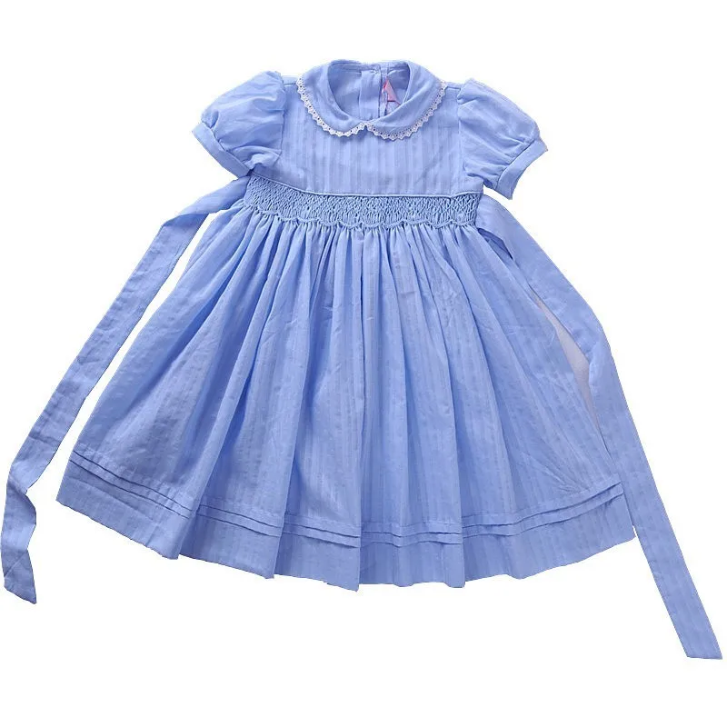 baby frocks summer kids smocked dresses for girls clothes white blue Princess Dress Wedding children clothing boutiques
baby frocks summer kids smocked dresses for girls clothes white blue Princess Dress Wedding children clothing boutiques