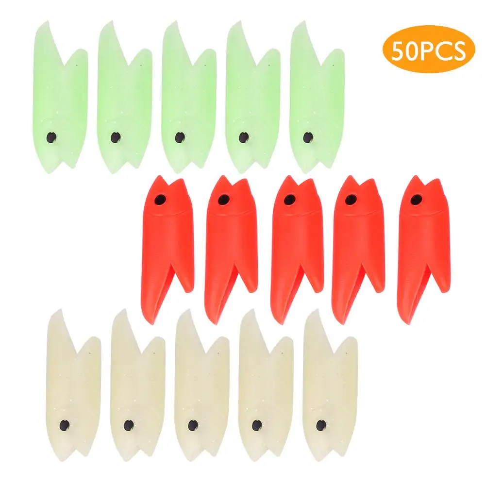 50PCS/Lot Luminous Fish Head String Hook 4.5cm Fishinghooks High Quality DIY Fish Hook Lure Bait Part Fishing Accessory
50PCS/Lot Luminous Fish Head String Hook 4.5cm Fishinghooks High Quality DIY Fish Hook Lure Bait Part Fishing Accessory