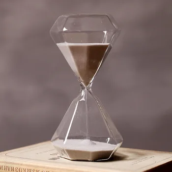 30 Minutes Silver Sand Transparent Glass Hourglass Sand Timer Wedding Gift Ornaments Sandglass
30 Minutes Silver Sand Transparent Glass Hourglass Sand Timer Wedding Gift Ornaments Sandglass
