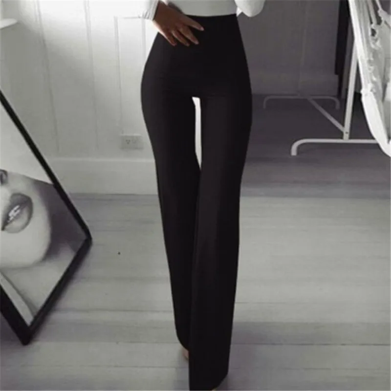 New Plus Size Trendy Women clothes High waist solid casual Legging Wide Leg Stretch Polyester Trousers one pieces
New Plus Size Trendy Women clothes High waist solid casual Legging Wide Leg Stretch Polyester Trousers one pieces