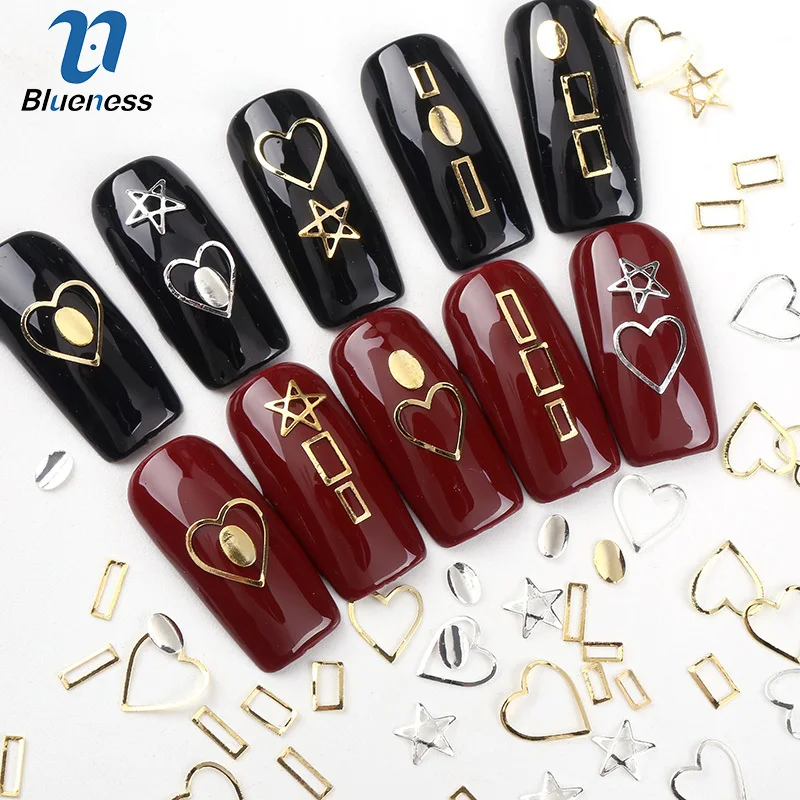 Blueness100Pcs/lot Hollow Rice Star Design Alloy Nails Art Decorations Copper Nail Studs Manicure 3D Nail Accessories Crystal
Blueness100Pcs/lot Hollow Rice Star Design Alloy Nails Art Decorations Copper Nail Studs Manicure 3D Nail Accessories Crystal