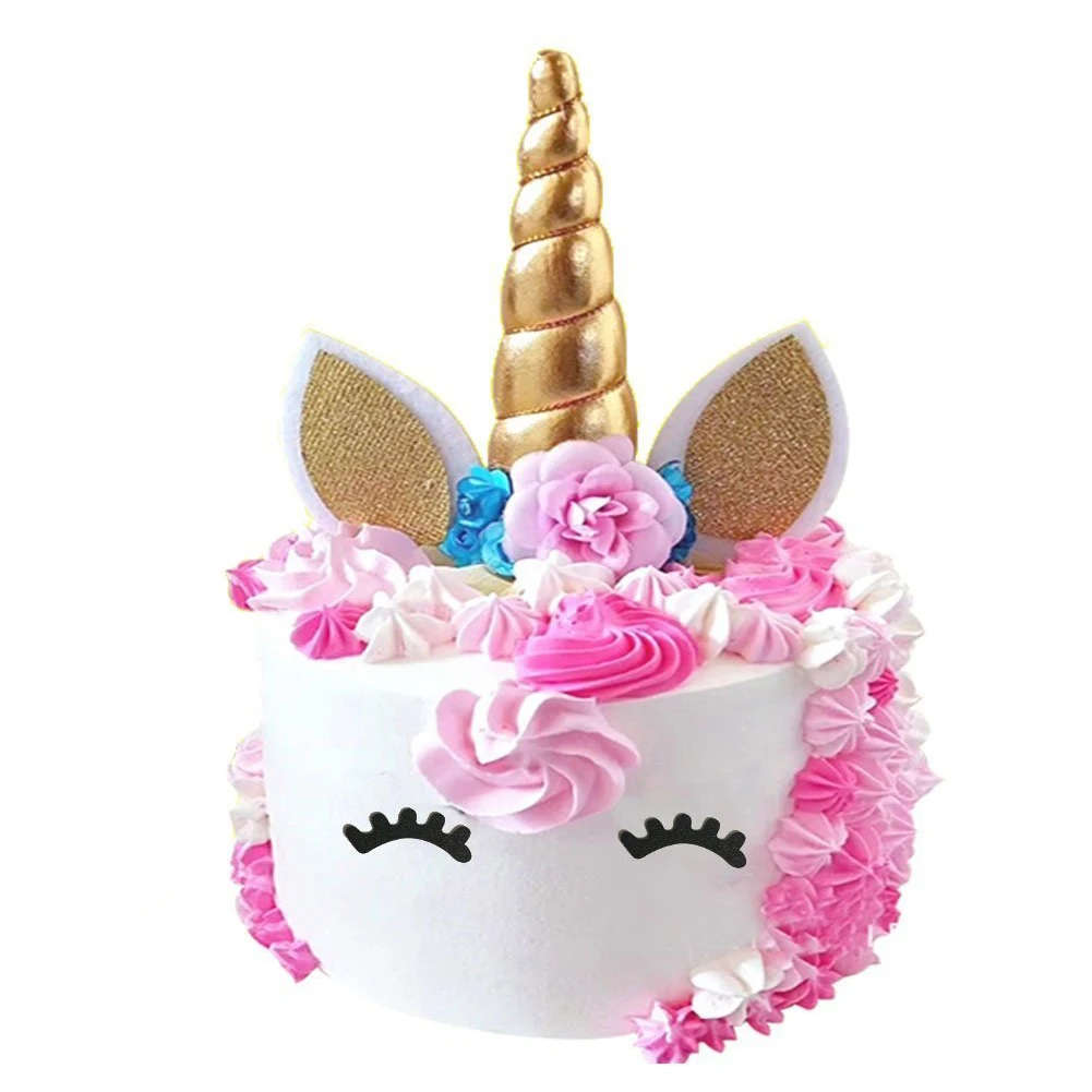 Unicorn Horn Ears Eyes Unicorn Horn Birthday Cake Toppers Halloween Birthday Party Dessert Table Party Decorations 1pcs
Unicorn Horn Ears Eyes Unicorn Horn Birthday Cake Toppers Halloween Birthday Party Dessert Table Party Decorations 1pcs