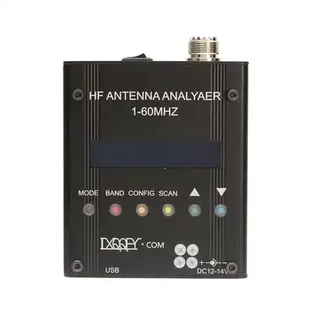 MR300 Digital Shortwave Antenna Analyzer Meter Tester 1-60M For Ham Radio High Precision Meter Antenna Analyzer Tester
MR300 Digital Shortwave Antenna Analyzer Meter Tester 1-60M For Ham Radio High Precision Meter Antenna Analyzer Tester