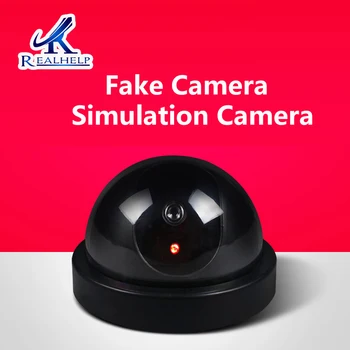 Realhelp Fake Camera Simulated Camera Hemispheric with Flash for Household Anti-theft Camera Probe CCTV Security Camera
Realhelp Fake Camera Simulated Camera Hemispheric with Flash for Household Anti-theft Camera Probe CCTV Security Camera