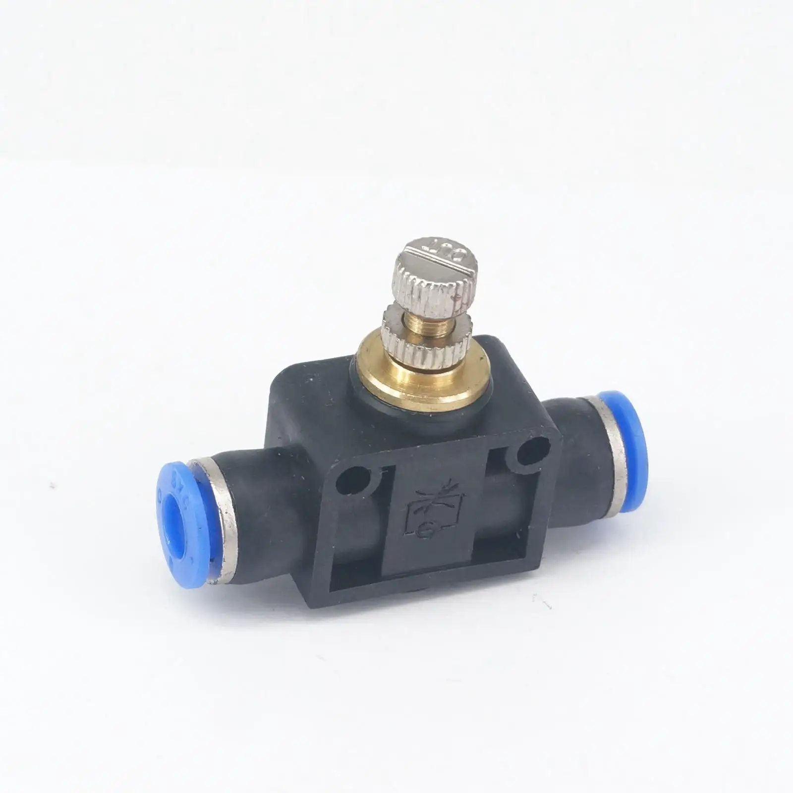 Push Fit Tube O/D 6mm Pneumatic Push In Flow Speed Control Valve Union Quick Release Air Fitting 0.8 Mpa
Push Fit Tube O/D 6mm Pneumatic Push In Flow Speed Control Valve Union Quick Release Air Fitting 0.8 Mpa