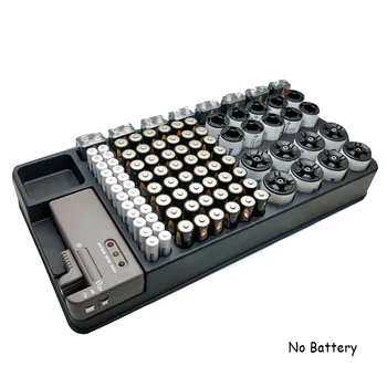 Battery Tester Simple Operation Large Capacity Storage Case Organizer Home Use Box Small Tool For AAA AA 9V C D Batteries
Battery Tester Simple Operation Large Capacity Storage Case Organizer Home Use Box Small Tool For AAA AA 9V C D Batteries