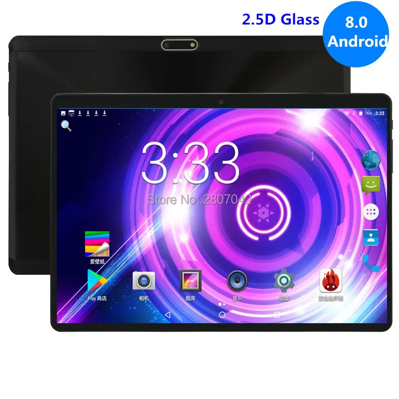 10 Inch Android 8.0 Tablet 4GB RAM 64GB ROM Phablet Octa Core Unlocked 3G 4G FDD LTE Dual SIM Cards 1280x800 2.5D Google Play
10 Inch Android 8.0 Tablet 4GB RAM 64GB ROM Phablet Octa Core Unlocked 3G 4G FDD LTE Dual SIM Cards 1280x800 2.5D Google Play
