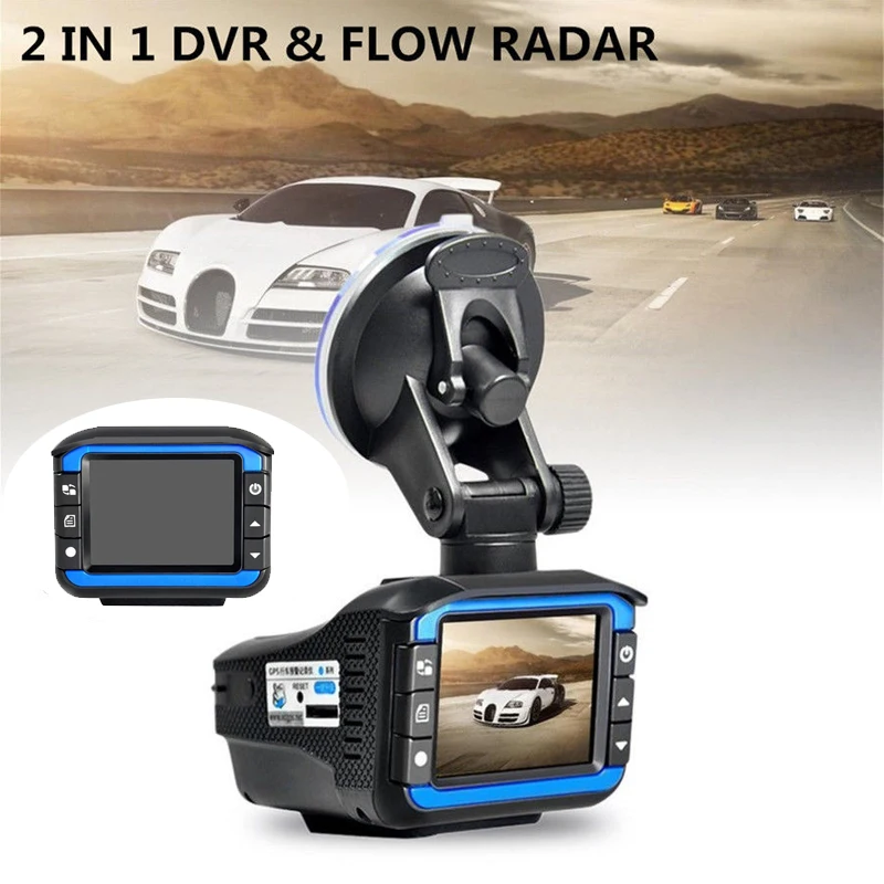 2 In 1 Car DVR Camera Hidden Dash Cam + Laser Radar Speed Detector 140 Degree 2inch HD 720p G-Sensor Cyclic Record WDR Dash Cam
2 In 1 Car DVR Camera Hidden Dash Cam + Laser Radar Speed Detector 140 Degree 2inch HD 720p G-Sensor Cyclic Record WDR Dash Cam