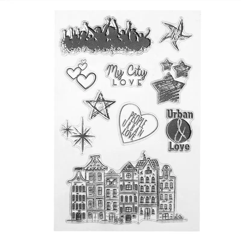 DIY City Clear Stamps Heart Type Transparent Silicone Baby Stamps Seals Supplies Seals Photo Album Paper Cards Decor Kids Gift
DIY City Clear Stamps Heart Type Transparent Silicone Baby Stamps Seals Supplies Seals Photo Album Paper Cards Decor Kids Gift