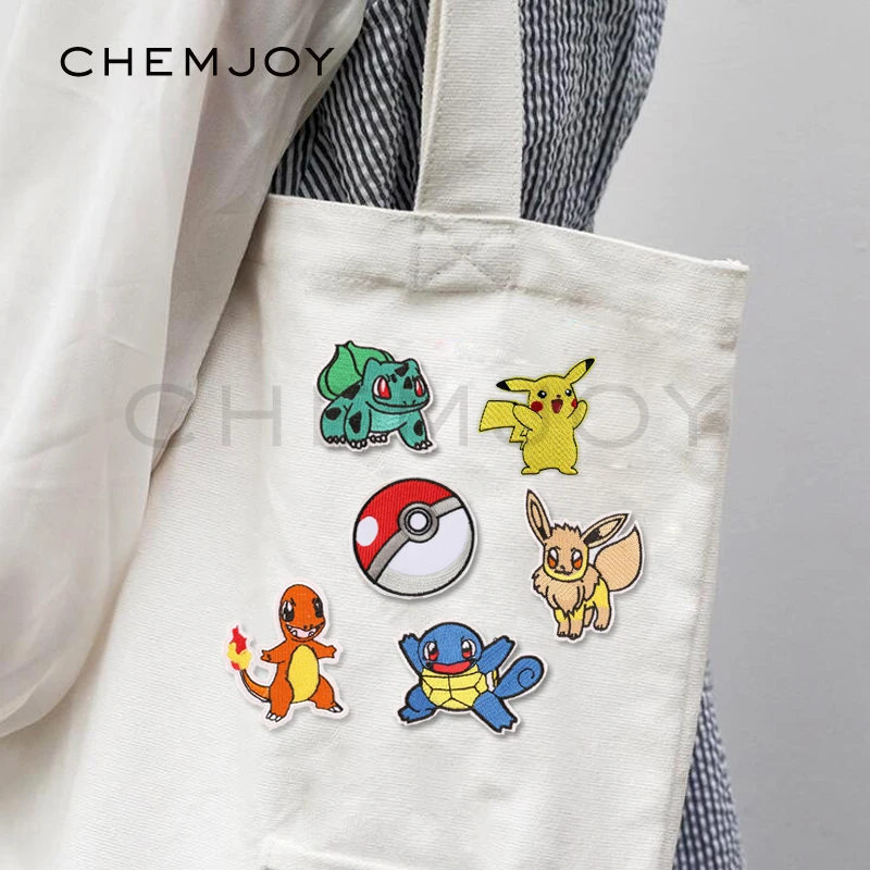 Pokemon Go Patches Ironing on Clothes Stickers Embroidery Appliques Anime Patch Badges for Backpack Applications for Clothes
Pokemon Go Patches Ironing on Clothes Stickers Embroidery Appliques Anime Patch Badges for Backpack Applications for Clothes