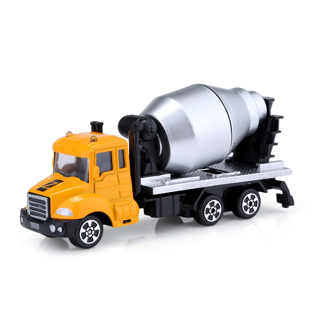 Children Alloy 1:64 Scale Concrete Mixer Truck Emulation Model Toy Present Simulation Mini Truck Gift For Kids
Children Alloy 1:64 Scale Concrete Mixer Truck Emulation Model Toy Present Simulation Mini Truck Gift For Kids