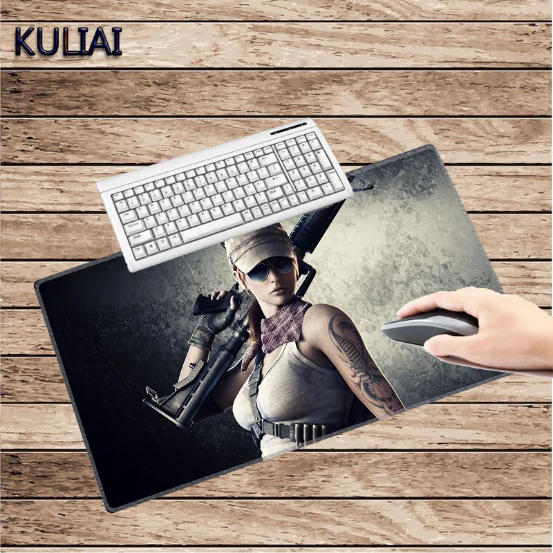 XGZ 2018 Cool Girl Gun Mouse Pads 400X900X3MM Multi-size Rubber Fast-moving Player Laptop Keyboard Mousepad for Pubg Lol M4a1
XGZ 2018 Cool Girl Gun Mouse Pads 400X900X3MM Multi-size Rubber Fast-moving Player Laptop Keyboard Mousepad for Pubg Lol M4a1