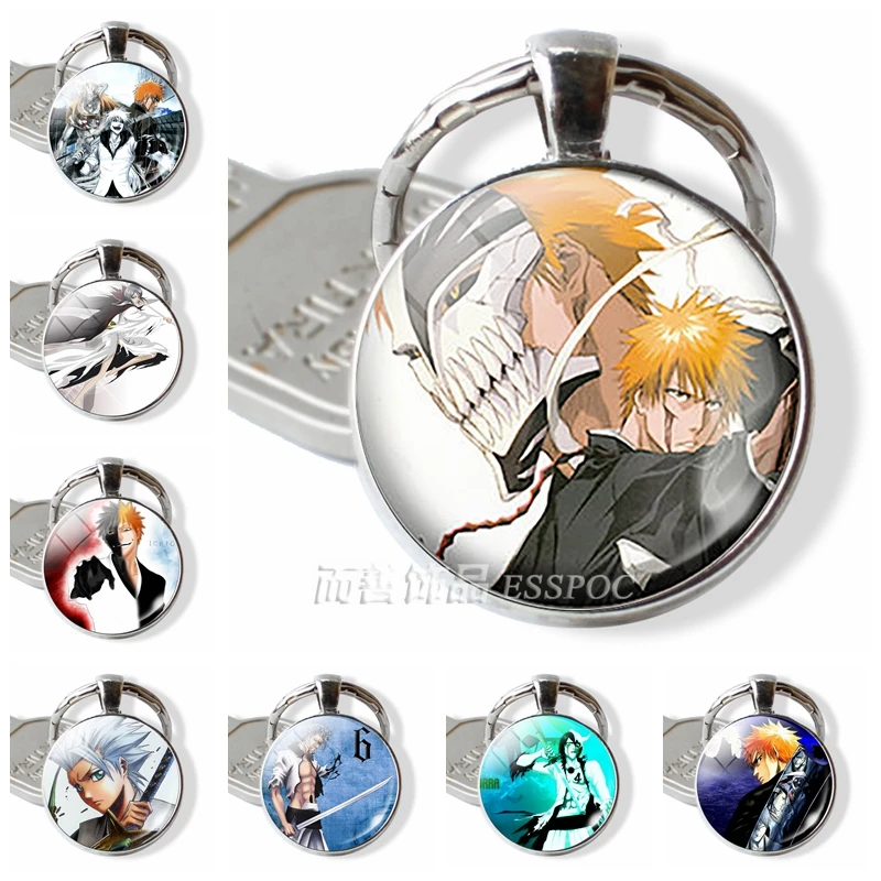 Fashion Accessories Jewelry Bleach Pendant Glass Dome Keychain Keyring Ichigo Kurosaki Shinigami Hollow Mask Keyring Anime Manga
Fashion Accessories Jewelry Bleach Pendant Glass Dome Keychain Keyring Ichigo Kurosaki Shinigami Hollow Mask Keyring Anime Manga