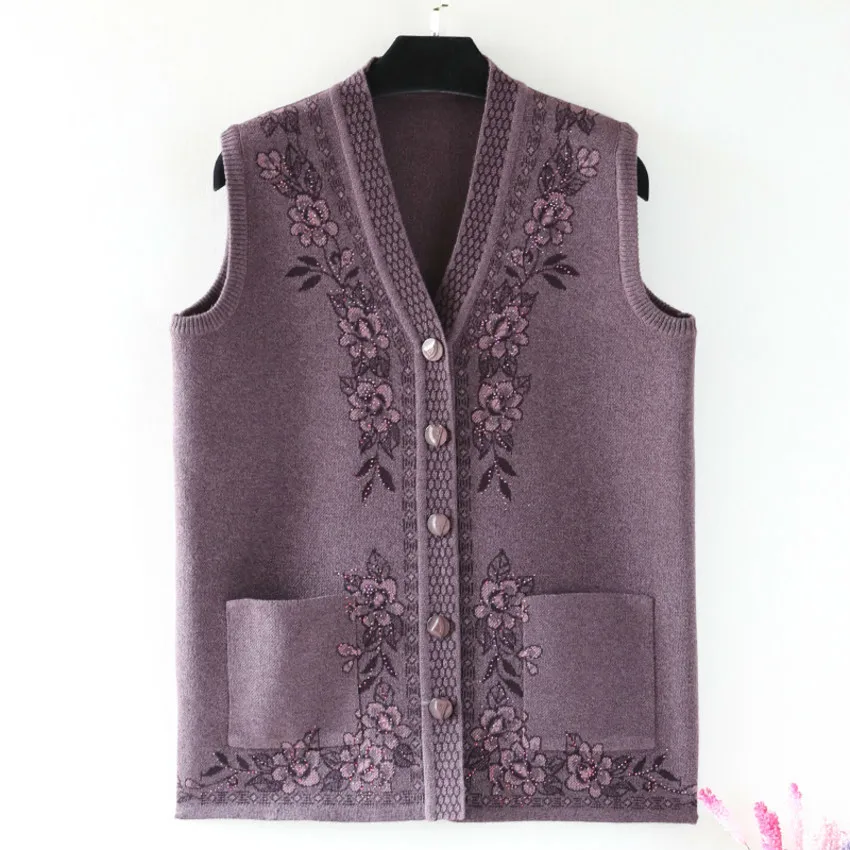 2019 New Fashion Spring Autumn Women Sleeveless Casual Floral Print Cardigan Vests Plus Size Female Knitted Vests
2019 New Fashion Spring Autumn Women Sleeveless Casual Floral Print Cardigan Vests Plus Size Female Knitted Vests