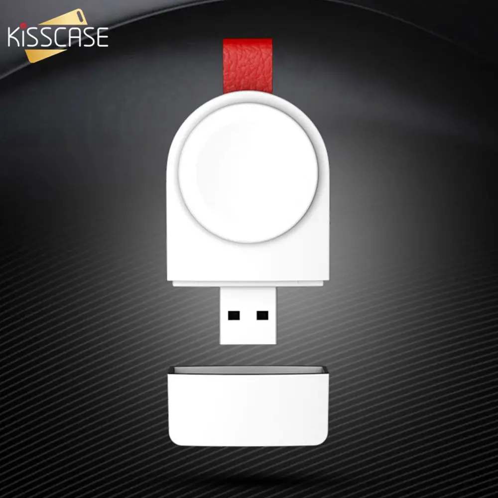 KISSCASE Portable Wireless Charger For Apple Watch 4 3 2 1 Travel Efficient Magnetict USB Fast Charger For Apple Watch 4 Charger
KISSCASE Portable Wireless Charger For Apple Watch 4 3 2 1 Travel Efficient Magnetict USB Fast Charger For Apple Watch 4 Charger
