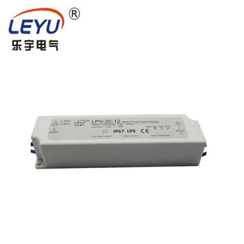 LEYU LPV-20 LED Driver IP67 Level Small Size Switching Power Supply Single Output 5 12 15 24VDC
LEYU LPV-20 LED Driver IP67 Level Small Size Switching Power Supply Single Output 5 12 15 24VDC