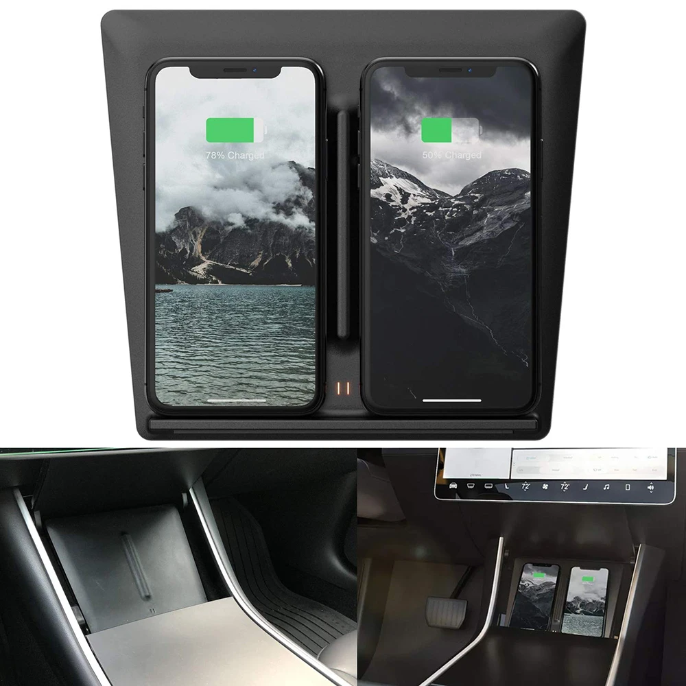 Qi Tesla Model 3 Auto Accessories Charging Dock Center Console Wireless Charger Board Special Edition Mobile for Tesla Model 3
Qi Tesla Model 3 Auto Accessories Charging Dock Center Console Wireless Charger Board Special Edition Mobile for Tesla Model 3