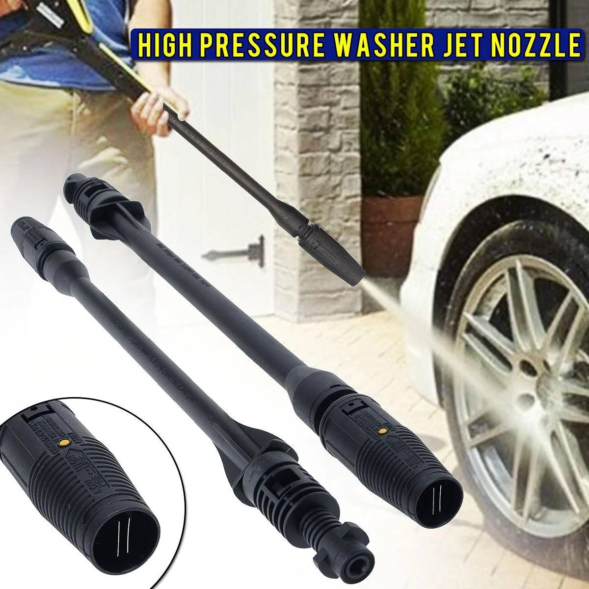 Car Washer Jet Lance Nozzle for Karcher K1 K2 K3 K4 K5 K6 K7 High/Low Pressure 160bar Car Washing Tools Garden Water Jet Washer
Car Washer Jet Lance Nozzle for Karcher K1 K2 K3 K4 K5 K6 K7 High/Low Pressure 160bar Car Washing Tools Garden Water Jet Washer