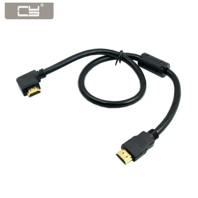10pcs/lot HDMI Male to HDMI Male 90 Degree Right Angled Cable Black Support 1.4 & 3D & Ethernet 50cm
10pcs/lot HDMI Male to HDMI Male 90 Degree Right Angled Cable Black Support 1.4 & 3D & Ethernet 50cm