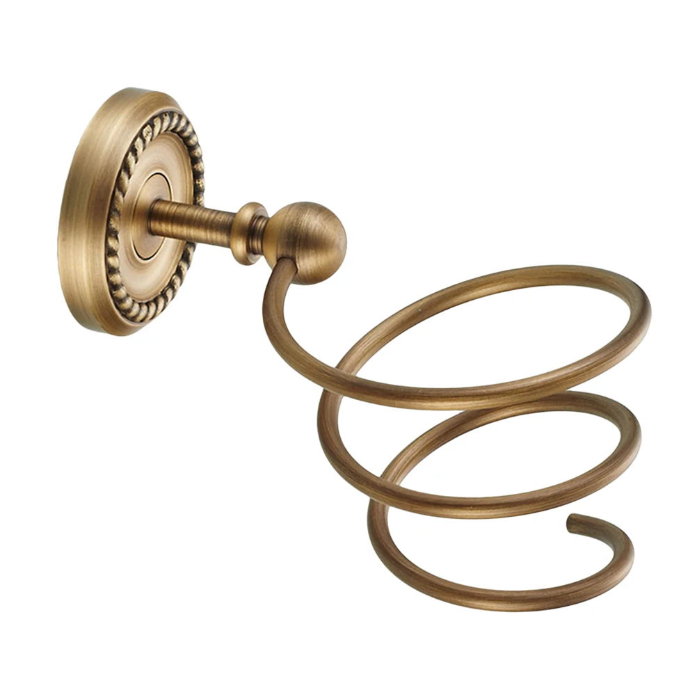 1Pc Hair Dryer Holder Shelf Wall Mounted Carved Brass Hair Dryer Rack Bathroom Accessories
1Pc Hair Dryer Holder Shelf Wall Mounted Carved Brass Hair Dryer Rack Bathroom Accessories