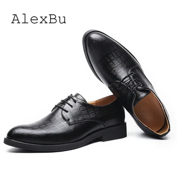 AlexBu Man Leather Shoes Dress Men's Classic Office Wedding Shoes Top Quality Fashion Casual Shoe Lace Up Plus Size 38-48
AlexBu Man Leather Shoes Dress Men's Classic Office Wedding Shoes Top Quality Fashion Casual Shoe Lace Up Plus Size 38-48