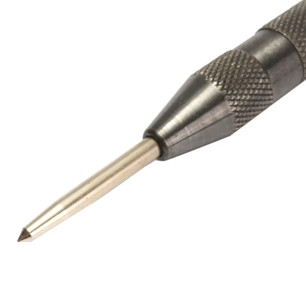130mm Heavy Automatic Center Punch Spring Drill Bit Loaded Metal Wood Press Dent Marker Tool Auto Centre Punch Needle
130mm Heavy Automatic Center Punch Spring Drill Bit Loaded Metal Wood Press Dent Marker Tool Auto Centre Punch Needle