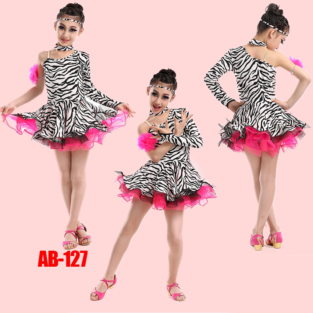 Children's Latin dance costumes girls Latin dance costume contest Grading performances of new clothes and adult leopard
Children's Latin dance costumes girls Latin dance costume contest Grading performances of new clothes and adult leopard
