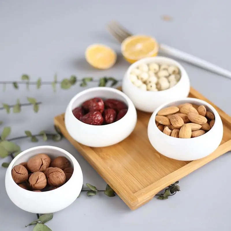 4 Pic Ceramic Dishes Set Creations White Ceramic Dishes Kitchen Dessert Seasoning Sauce Vinegar Multi-dish Hotpot Plates
4 Pic Ceramic Dishes Set Creations White Ceramic Dishes Kitchen Dessert Seasoning Sauce Vinegar Multi-dish Hotpot Plates