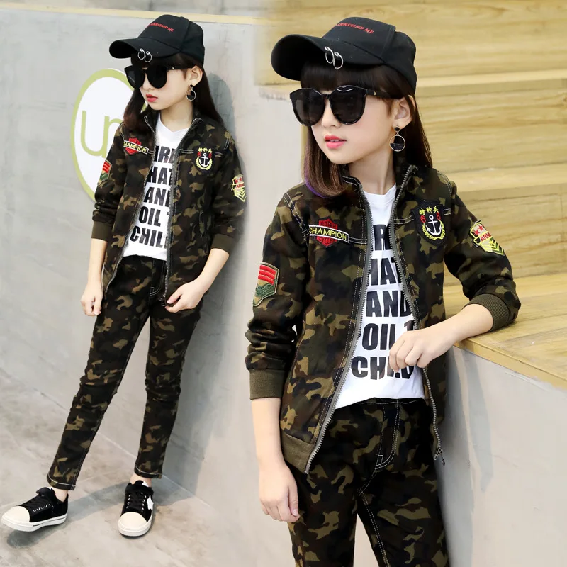 Children's suits children's clothing spring and autumn 2019 new boys and girls cotton long-sleeved camouflage shirt + pants
Children's suits children's clothing spring and autumn 2019 new boys and girls cotton long-sleeved camouflage shirt + pants
