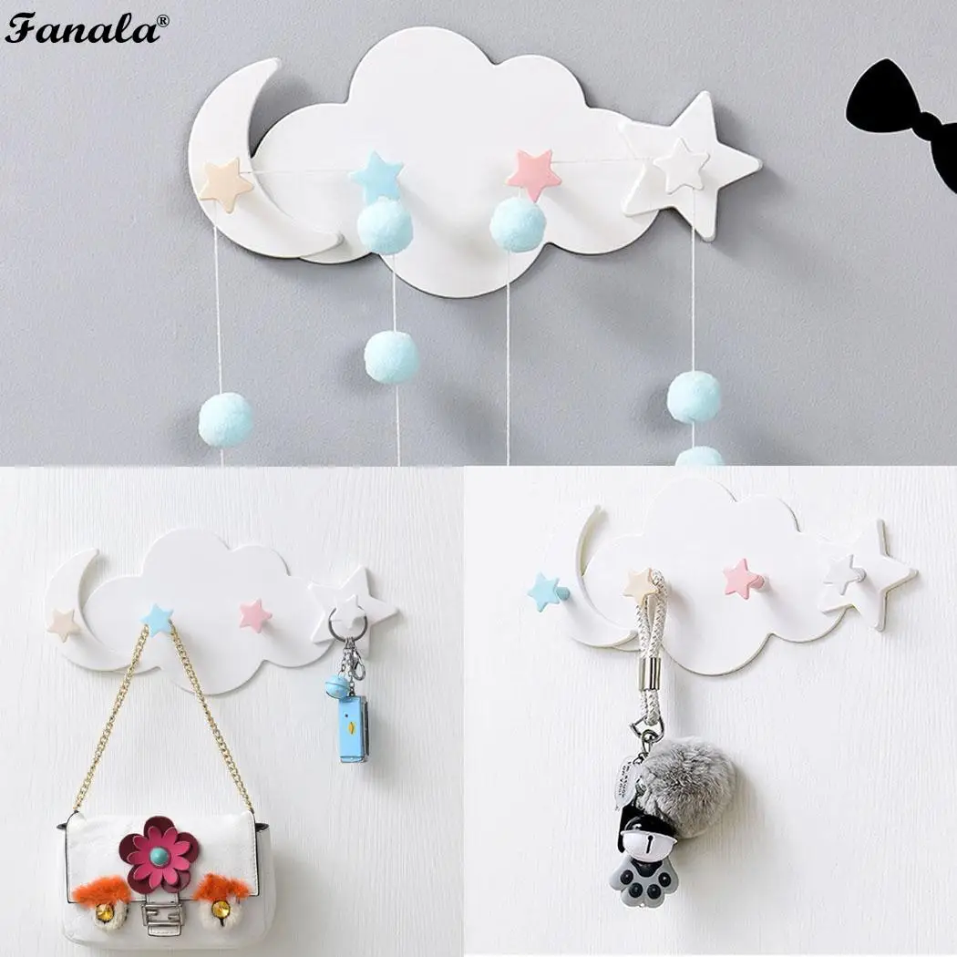 Cute Cartoon Cloud Stars Strong Adhesive Door Back Row Hook Wall Hanging Hook Self-adhesive hook, easy install.
Cute Cartoon Cloud Stars Strong Adhesive Door Back Row Hook Wall Hanging Hook Self-adhesive hook, easy install.