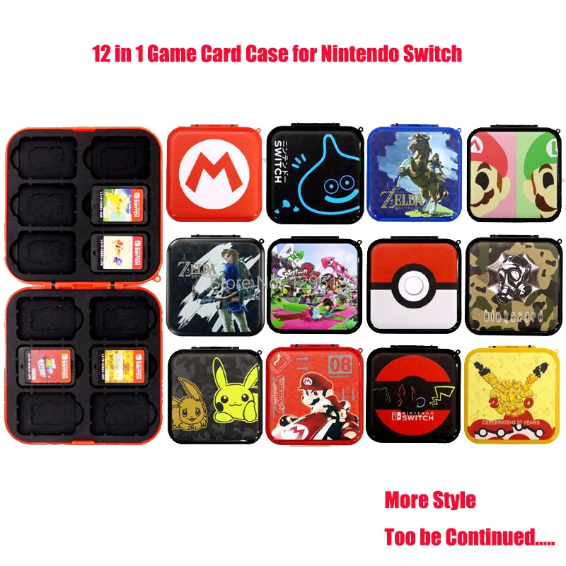 12 in 1 Nintend Switch Shockproof Game Cards Case Nintendos Switch Hard Storage Box for Nitendo Switch Games Orgnize Accessories
12 in 1 Nintend Switch Shockproof Game Cards Case Nintendos Switch Hard Storage Box for Nitendo Switch Games Orgnize Accessories