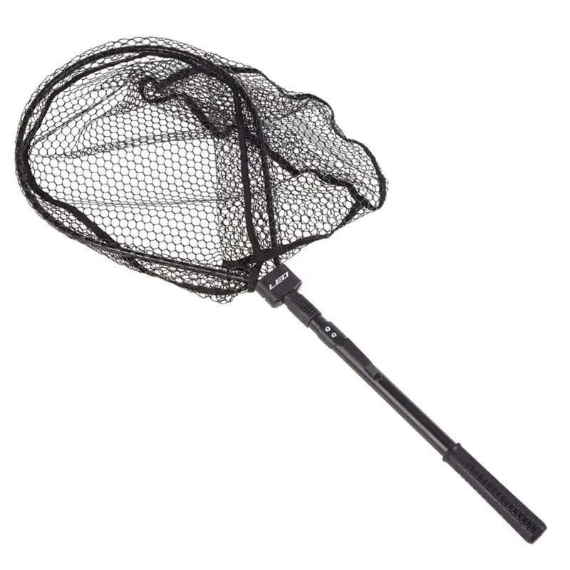 Quick Folding Fishing Brail Landing Net Mesh Trout Rubber Catch Tackle & Release
Quick Folding Fishing Brail Landing Net Mesh Trout Rubber Catch Tackle & Release