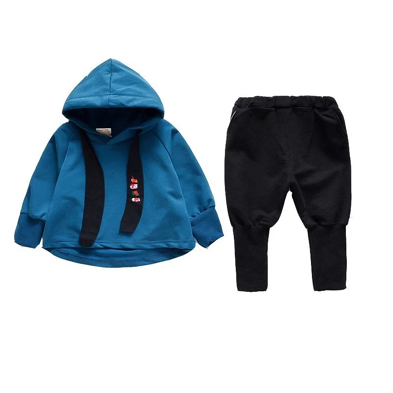 Spring Autumn Infant Clothes Suits Baby Girls Clothing Sets Embroidery Streamers Hooded T Shirt Pants 2Pcs Kid Children Costume
Spring Autumn Infant Clothes Suits Baby Girls Clothing Sets Embroidery Streamers Hooded T Shirt Pants 2Pcs Kid Children Costume