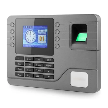 Biometric Fingerprint Password Attendance Machine Employee Checking-in Recorder 2.8 inch LCD Screen DC 9V Time Attendance Clock
Biometric Fingerprint Password Attendance Machine Employee Checking-in Recorder 2.8 inch LCD Screen DC 9V Time Attendance Clock