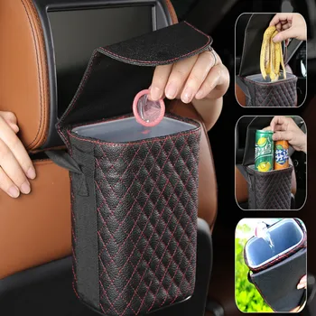 Car Trash Can Hanging Car Storage Box Storage Box Multi-Function Car Garbage Bag Car Interior Supplies
Car Trash Can Hanging Car Storage Box Storage Box Multi-Function Car Garbage Bag Car Interior Supplies
