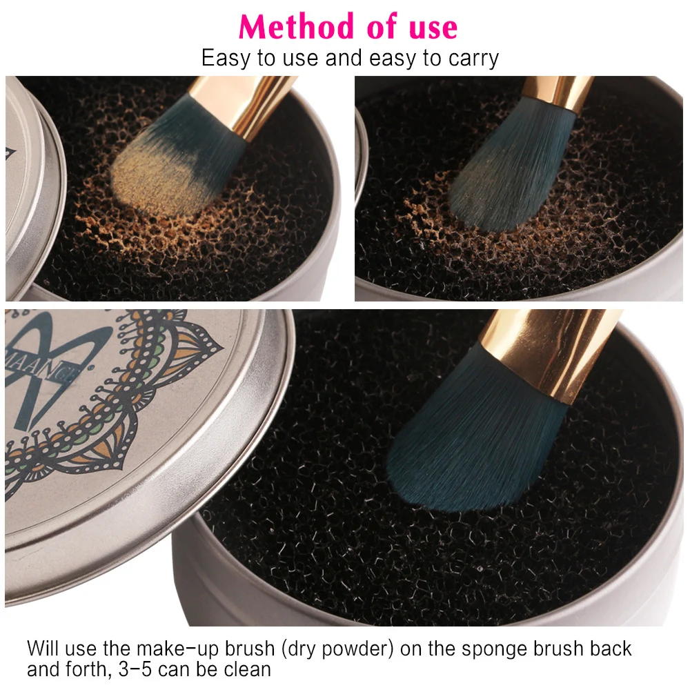 Makeup Brush Cleaner Sponge Remover Cleaning Box Kit Cosmetics Brush Cleaning Pad Makeup Tool Cleaner
Makeup Brush Cleaner Sponge Remover Cleaning Box Kit Cosmetics Brush Cleaning Pad Makeup Tool Cleaner