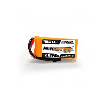 New Arrival CNHL MiniStar 18.5V 1500mAh 5S 120C Lipo battery XT60U Plug for RC Drone FPV Racing Multi Rotor Part Accessories
New Arrival CNHL MiniStar 18.5V 1500mAh 5S 120C Lipo battery XT60U Plug for RC Drone FPV Racing Multi Rotor Part Accessories