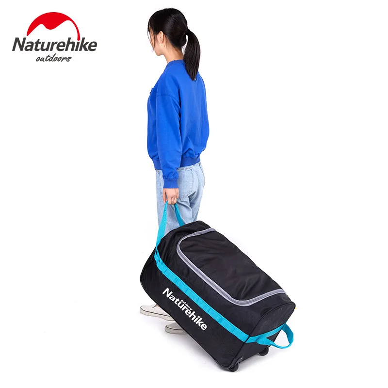 Naturehike 85L 110L Foldable Wheeled Travel Luggage Suitcase Storage Bag Tourism Waterproof Foldable Rolling Luggage Bags NH18X0
Naturehike 85L 110L Foldable Wheeled Travel Luggage Suitcase Storage Bag Tourism Waterproof Foldable Rolling Luggage Bags NH18X0