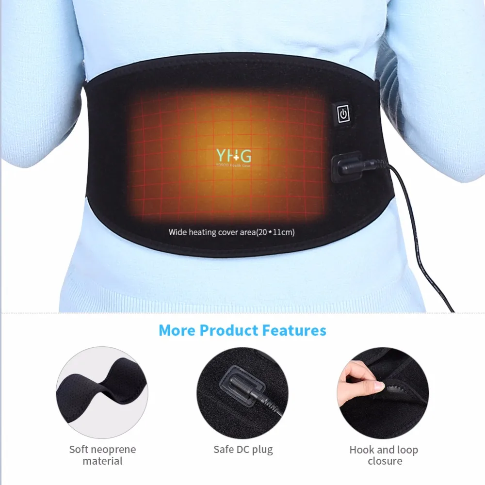 USB Heating Waist Belt Lower Back Support Warm Corset Waist Abdomen Heating Pad Hot Massage
USB Heating Waist Belt Lower Back Support Warm Corset Waist Abdomen Heating Pad Hot Massage