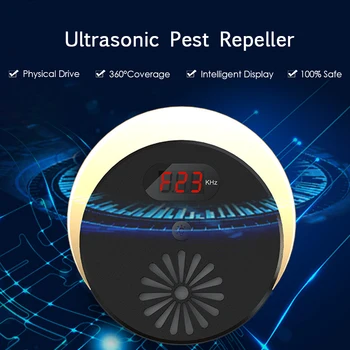 Mosquito trap Ultrasonic Pest Mice Repeller LED Night Light Mosquito Electronic Bug Rat Spider Cockroach Insect Repellent
Mosquito trap Ultrasonic Pest Mice Repeller LED Night Light Mosquito Electronic Bug Rat Spider Cockroach Insect Repellent